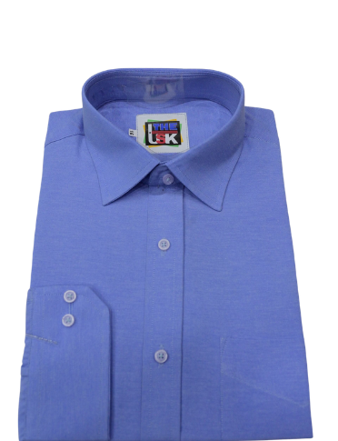 Sky Blue Shemrey Cotton Shirt